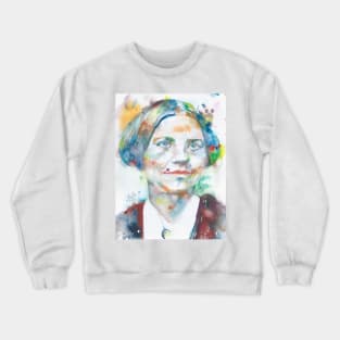 LUCY STONE watercolor portrait Crewneck Sweatshirt